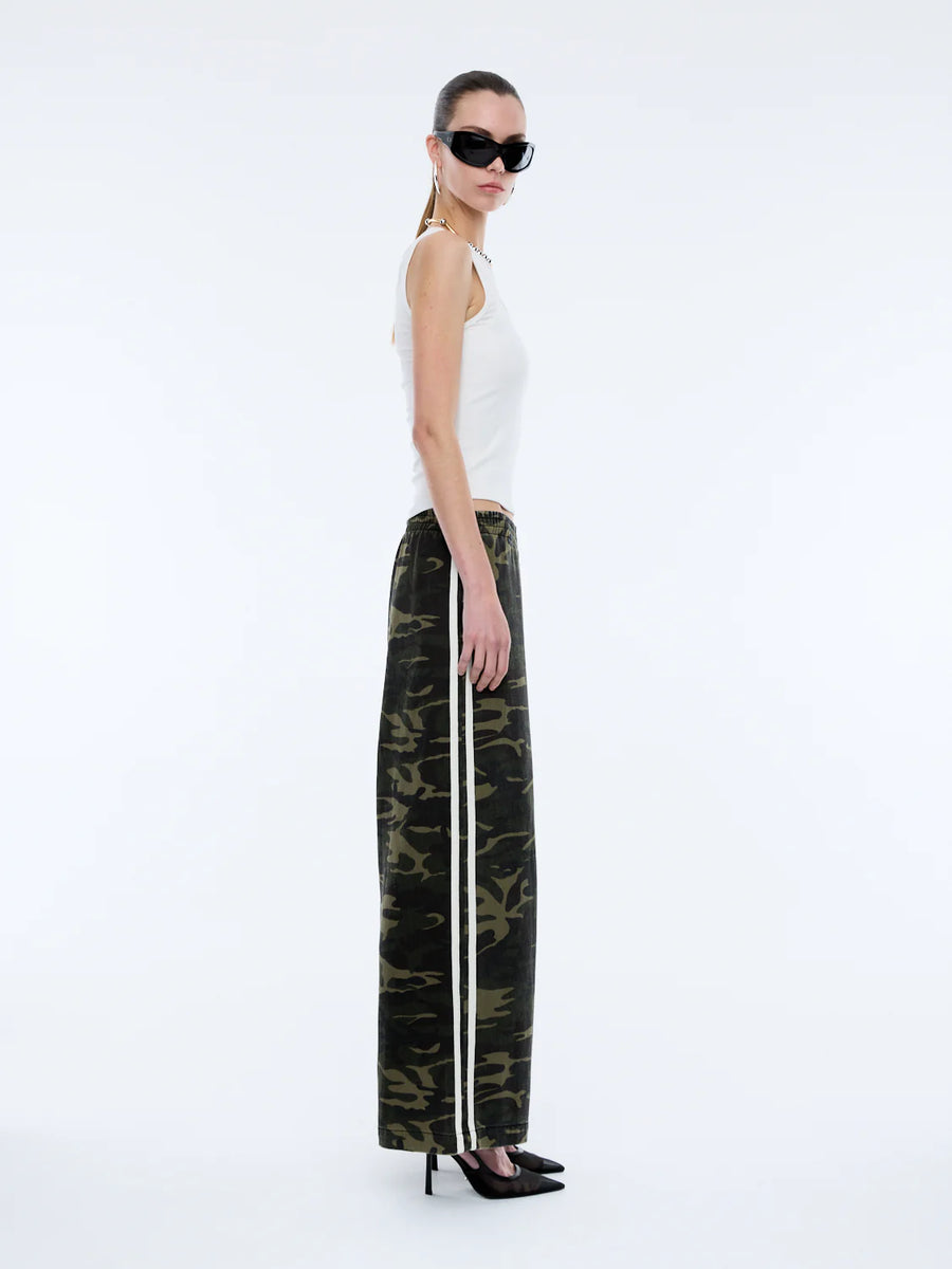 Ena Pelly Myla Wide Leg Pant - Camo Print