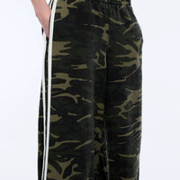 Ena Pelly Myla Wide Leg Pant - Camo Print