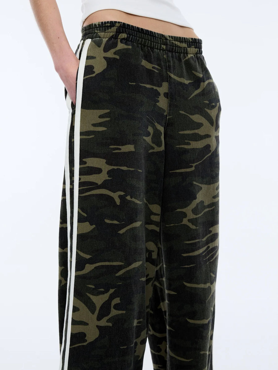 Ena Pelly Myla Wide Leg Pant - Camo Print