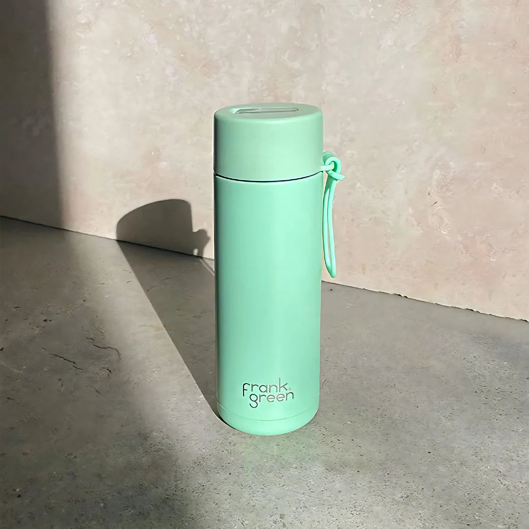 Frank Green Ceramic Reusable Bottle 20oz/595ml - Mint Gelato