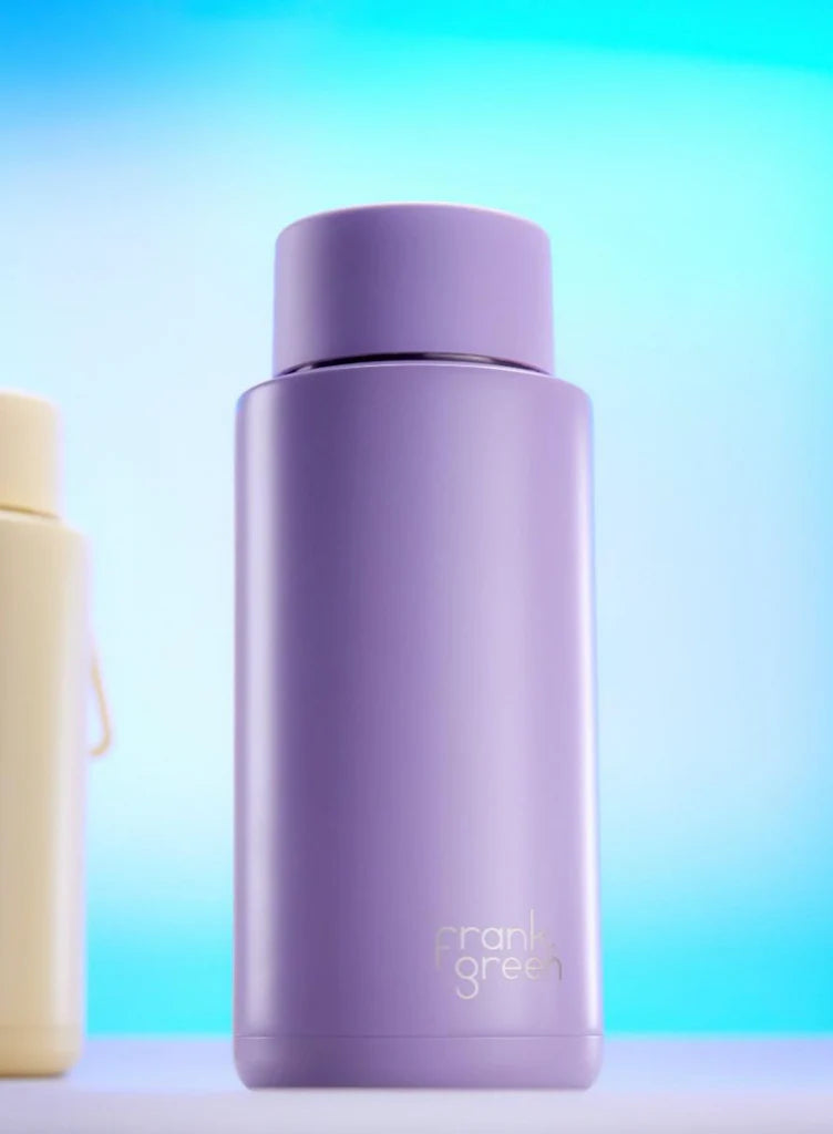 Frank Green Ceramic Reusable Bottle 34oz/1000ml - Lilac Haze