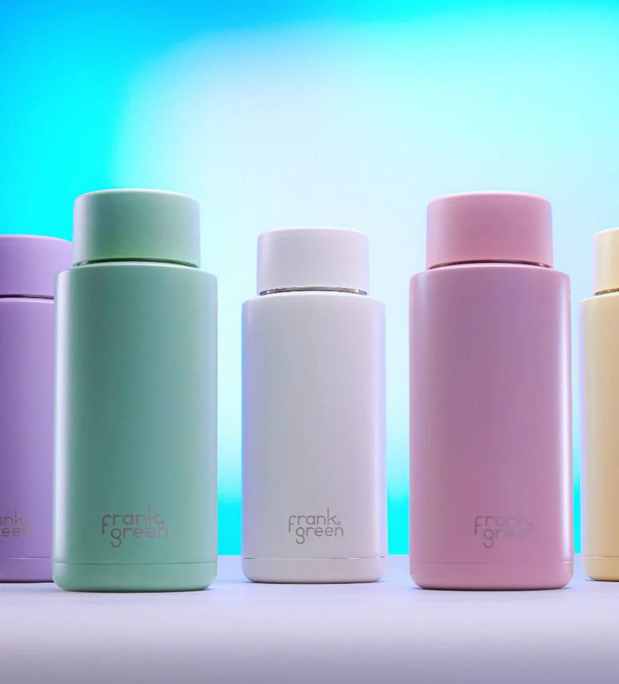 Frank Green Ceramic Reusable Bottle 34oz/1000ml - Lilac Haze