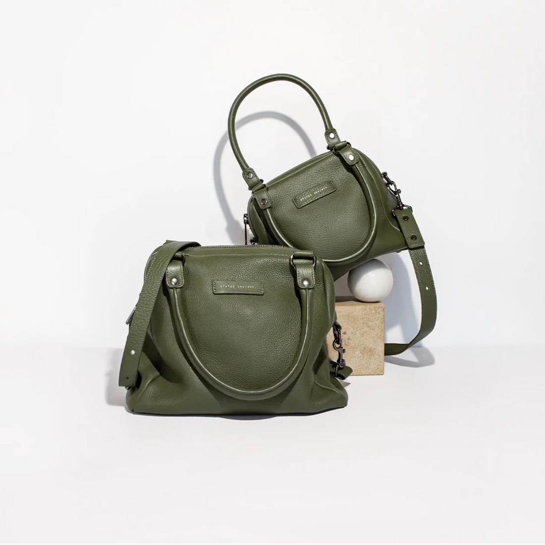 Status Anxiety Mini Mountains Khaki