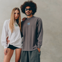 SŚAINT Rebel Long Sleeve - White/Green