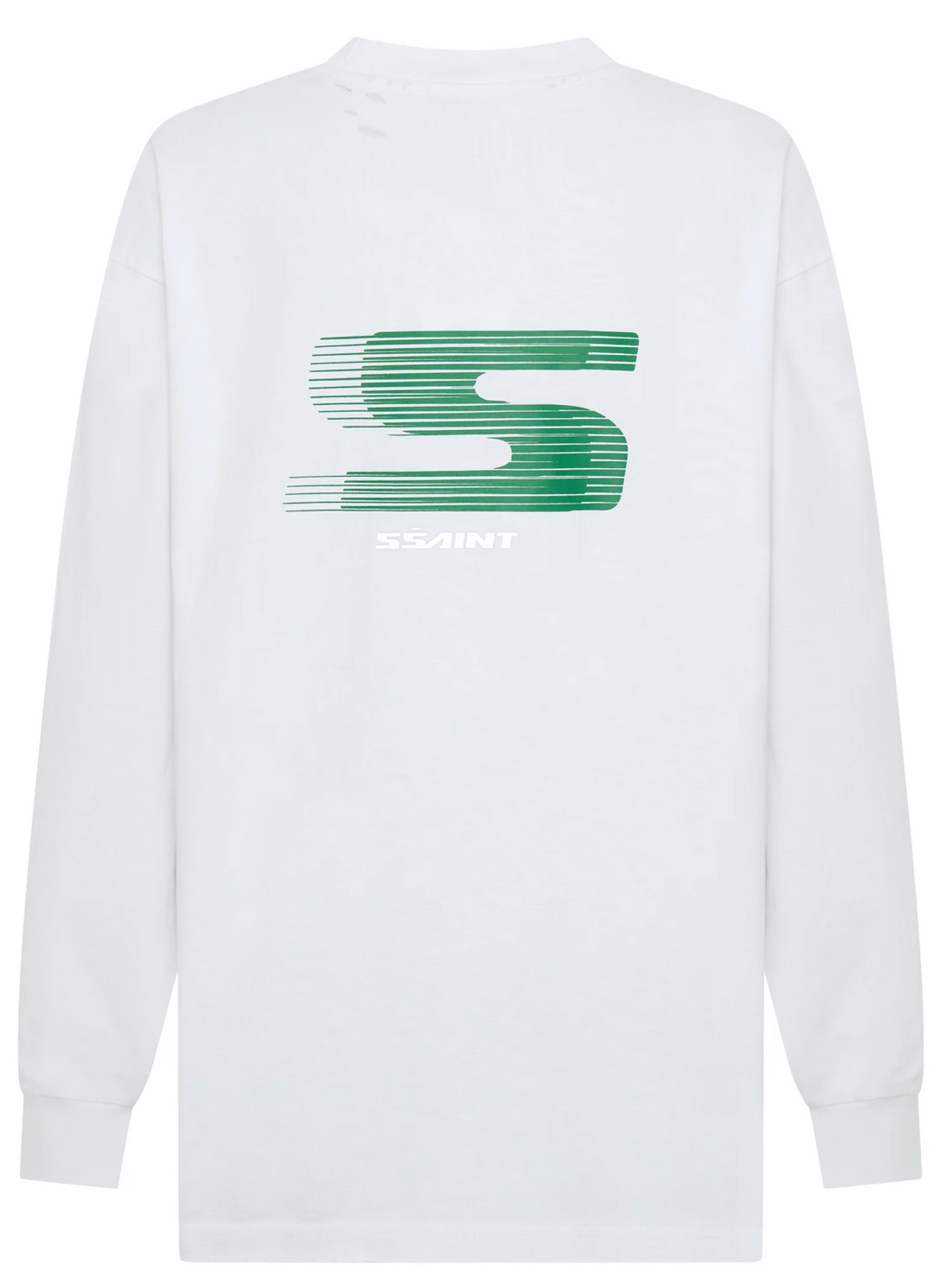 SŚAINT Rebel Long Sleeve - White/Green