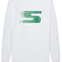 SŚAINT Rebel Long Sleeve - White/Green