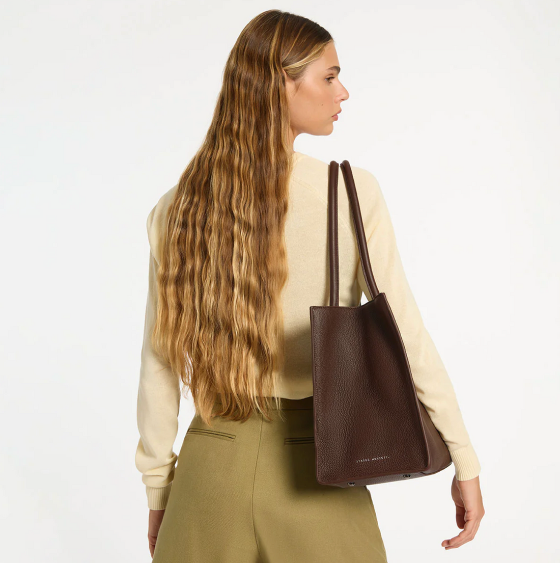 Status Anxiety Without Warning Bag - Cocoa