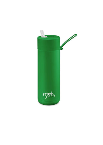 Frank Green Ceramic Reusable Bottle 20oz/595ml - Evergreen