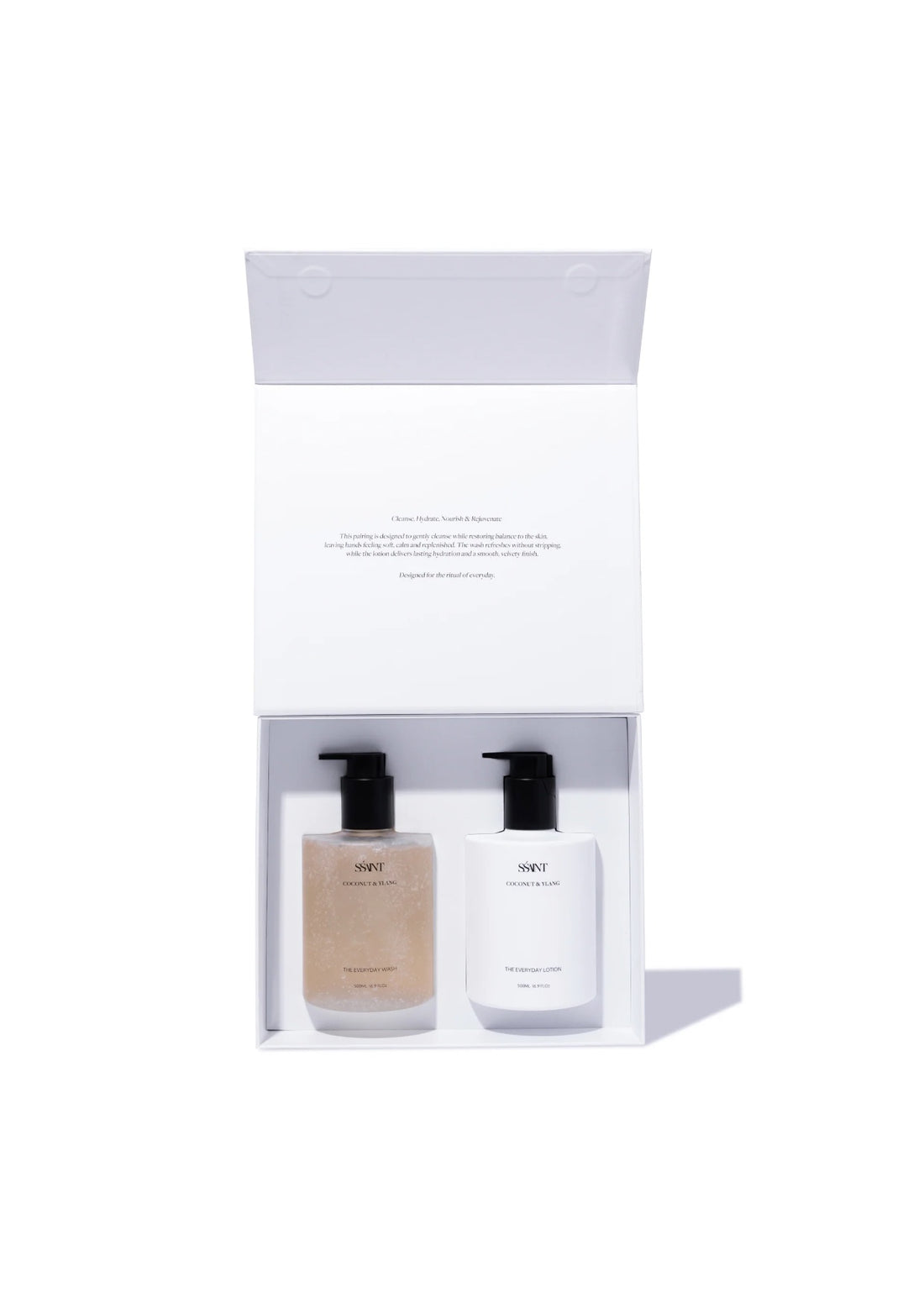 SŚAINT Coconut and Ylang The Everyday Essentials Bundle  - 500ml