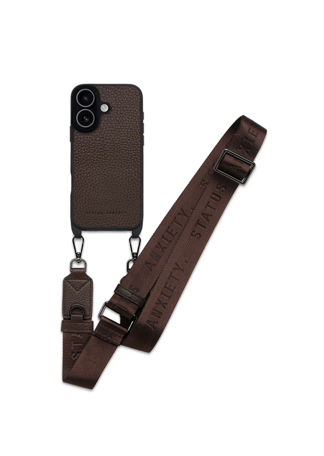Status Anxiety Enough To Leave Phone Case - Cocoa