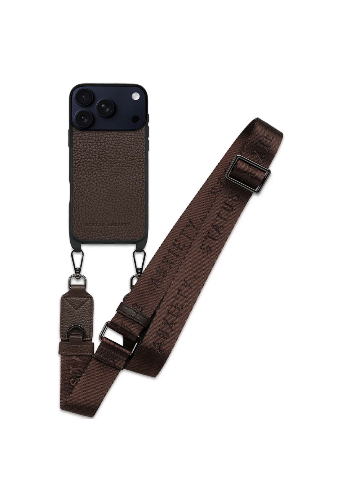 Status Anxiety Enough To Leave Phone Case - Cocoa