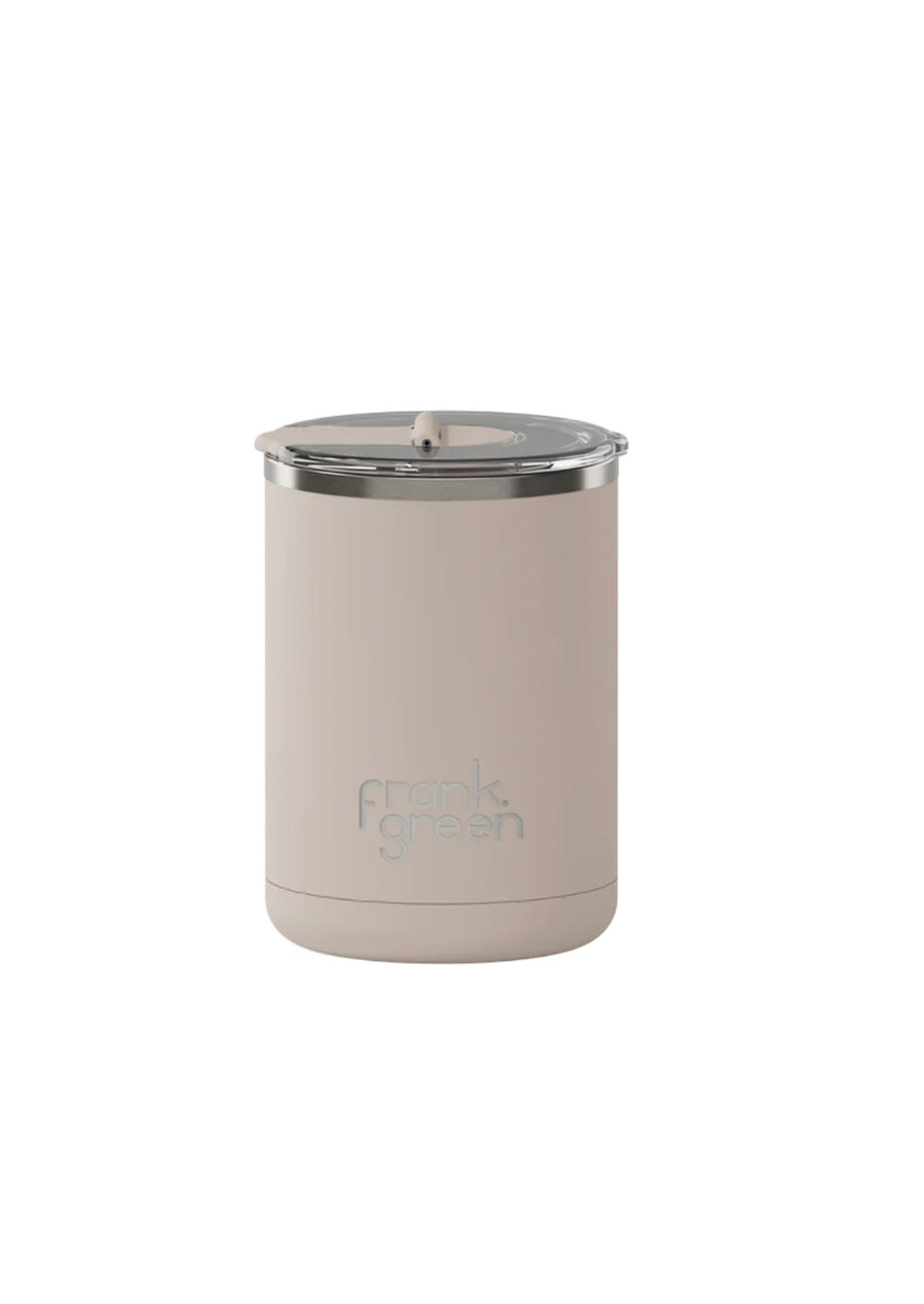 Frank Green Ceramic Coffee Cup with Hinged Lid 355ml - Moon Dust
