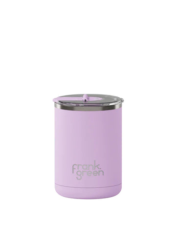 Frank Green Ceramic Coffee Cup with Hinged Lid 355ml - Lilac Haze