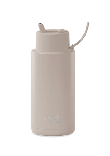 Frank Green Ceramic Reusable Bottle 34oz/1000ml - Moon Dust