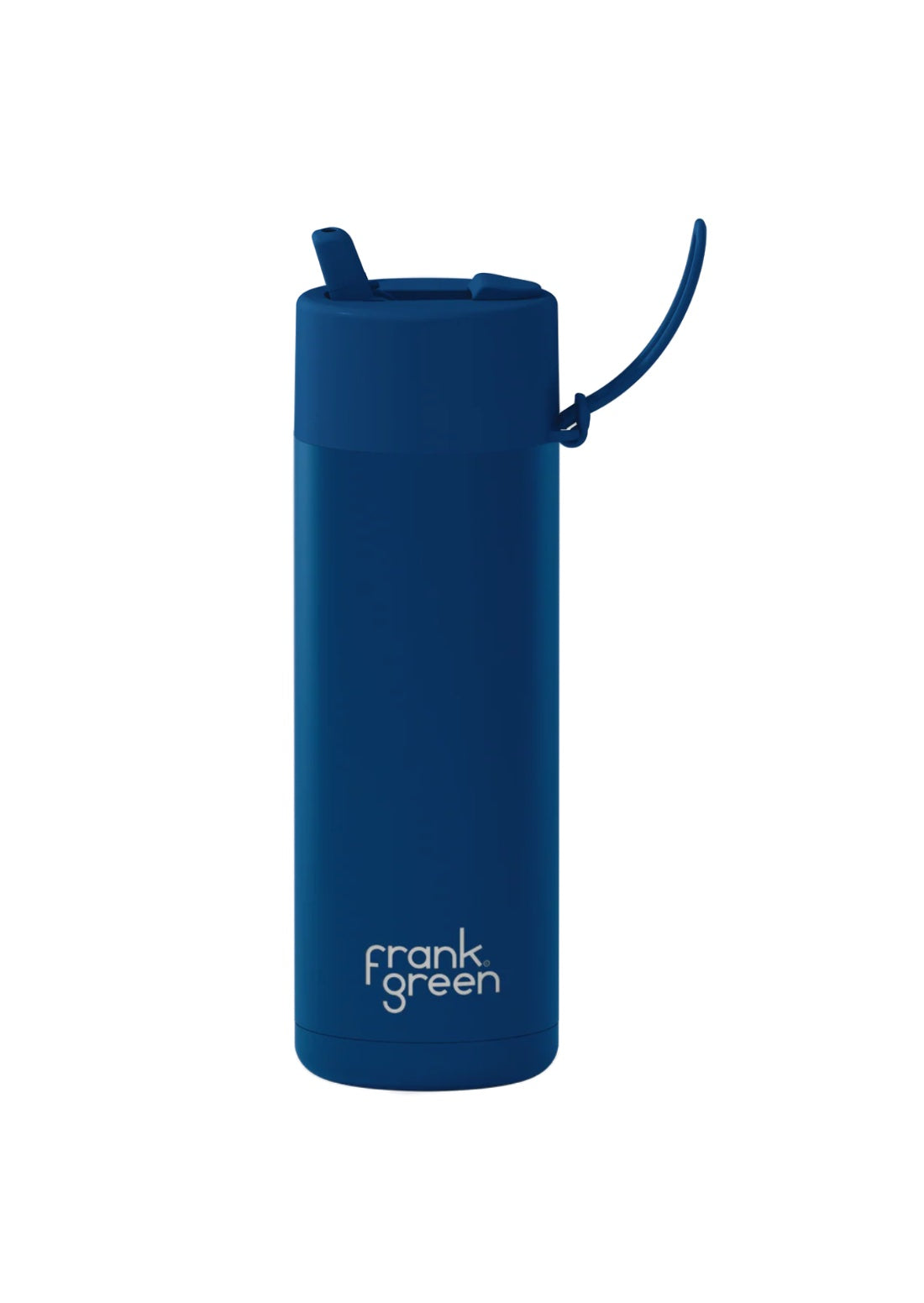 Frank Green Ceramic Reusable Bottle 20oz/595ml - Deep Ocean