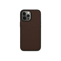 Status Anxiety Who's Who Leather Phone Case (iPhone) - Cocoa