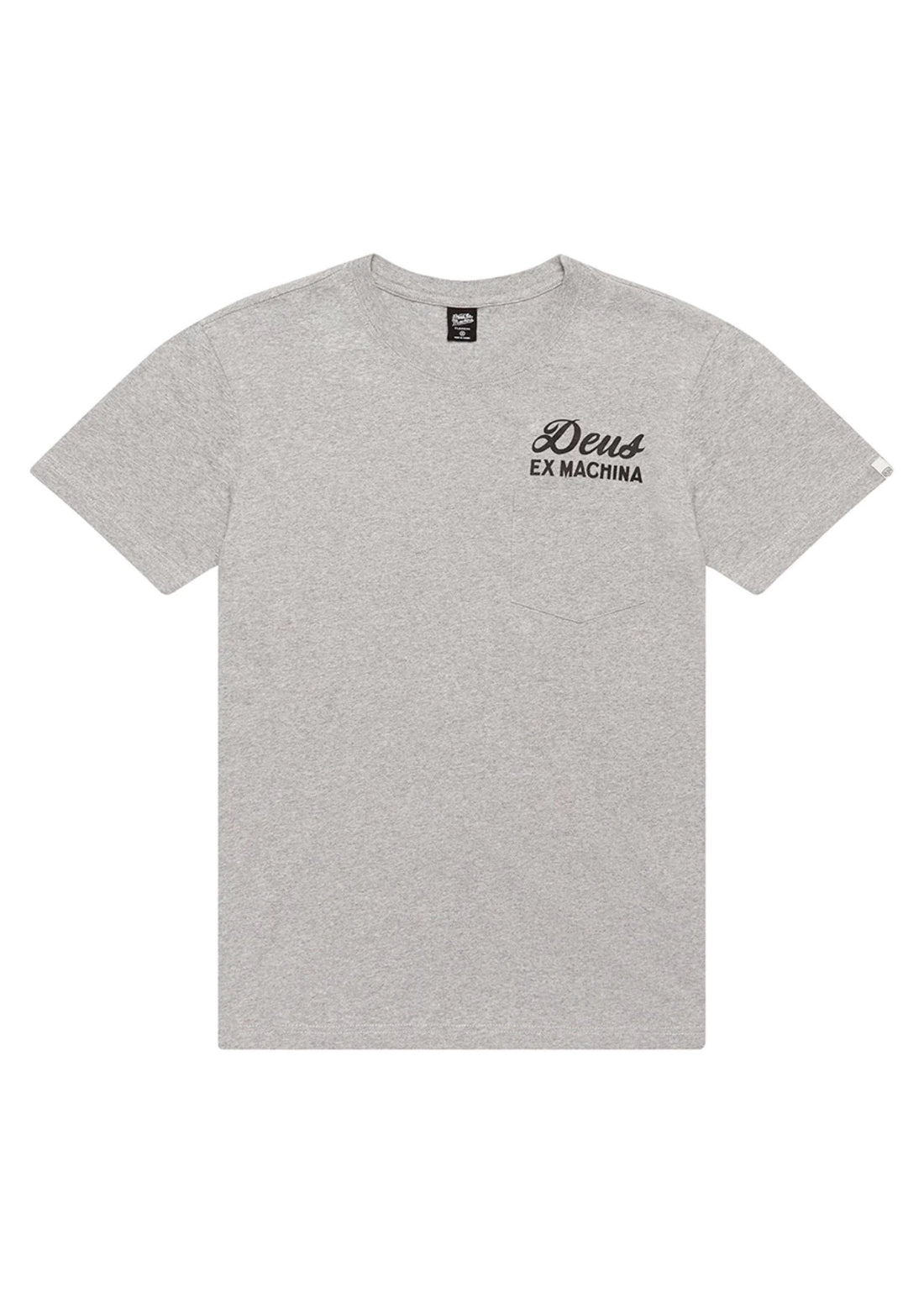 Deus Ex Machina Tokyo Address Tee - Grey Marle