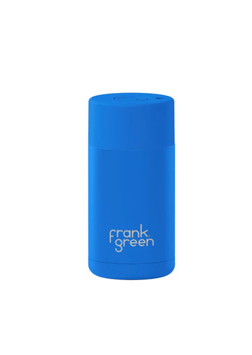 Frank Green Ceramic Reusable Cup 12oz/355ml - Blue Lagoon