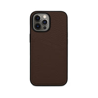 Status Anxiety Who's Who Leather Phone Case (iPhone) - Cocoa
