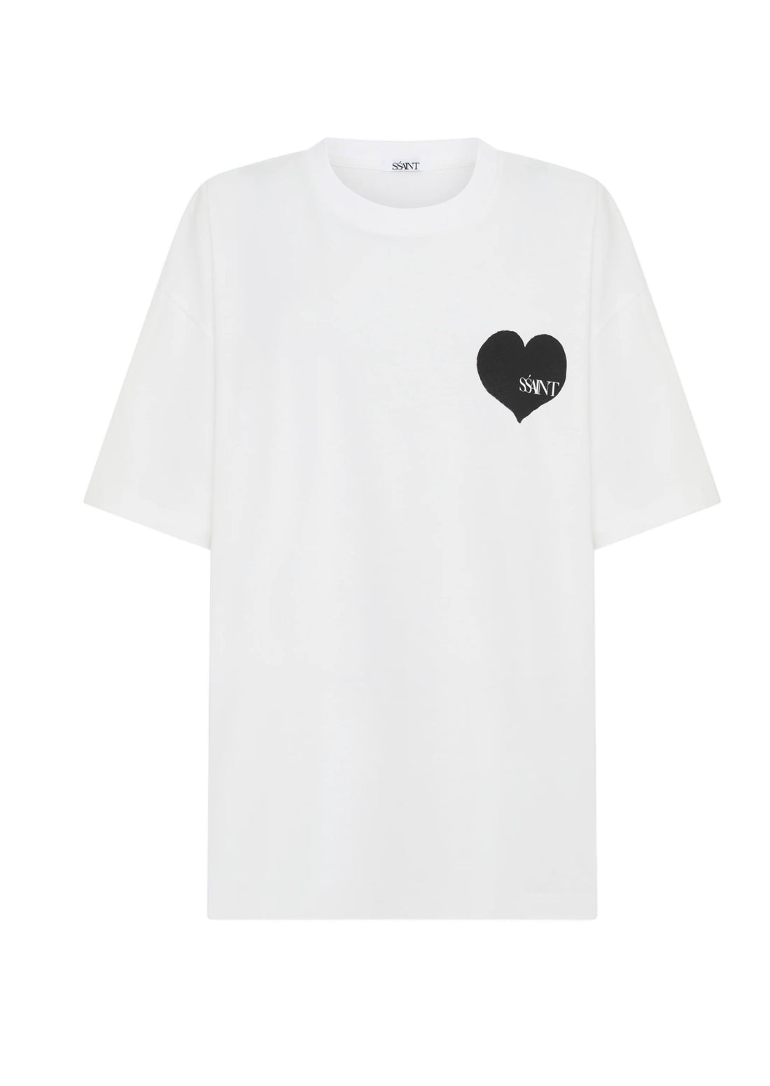 SŚAINT Heart Tee - Black Heart