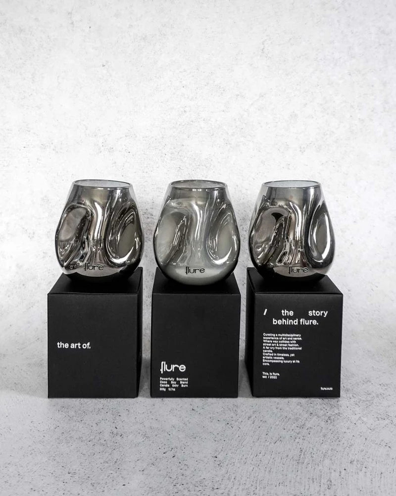 Flure - Understated Beauti Hand Blown Candle 305g