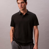 Calvin Klein Supima Chest Embro Polo - Black