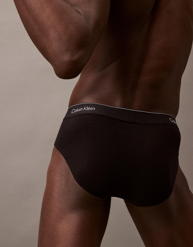 Calvin Klein Icon Cotton Stretch 5 Pack Briefs - Black