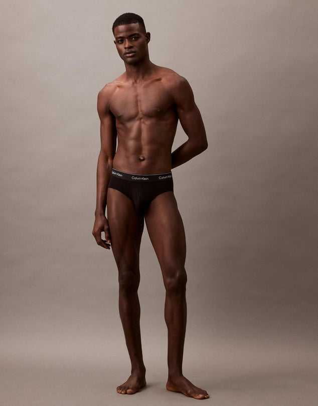 Calvin Klein Icon Cotton Stretch 5 Pack Briefs - Black