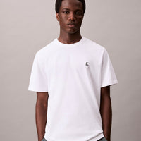 Calvin Klein Easy Monogram Tee - Bright White