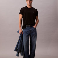 Calvin Klein SS Easy Monogram - Black
