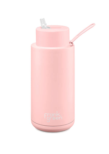 Frank Green Ceramic Reusable Bottle 34oz/1000ml - Blushed