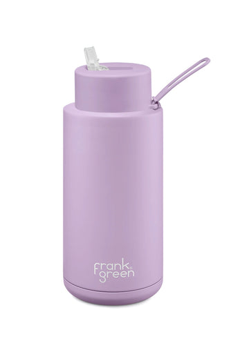 Frank Green Ceramic Reusable Bottle 34oz/1000ml - Lilac Haze