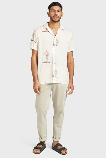 The Academy Brand Herbie Shirt - Salt