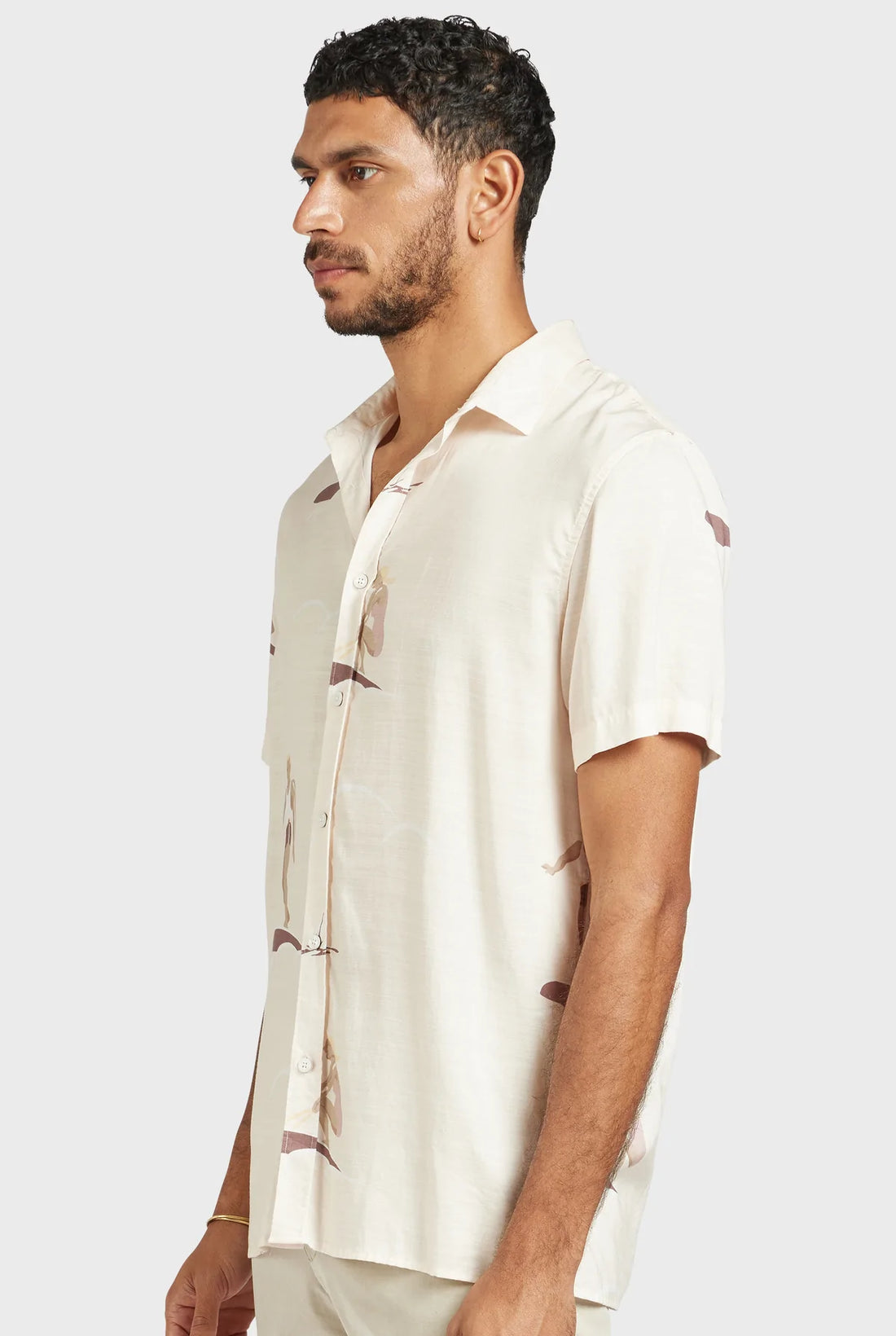 The Academy Brand Herbie Shirt - Salt