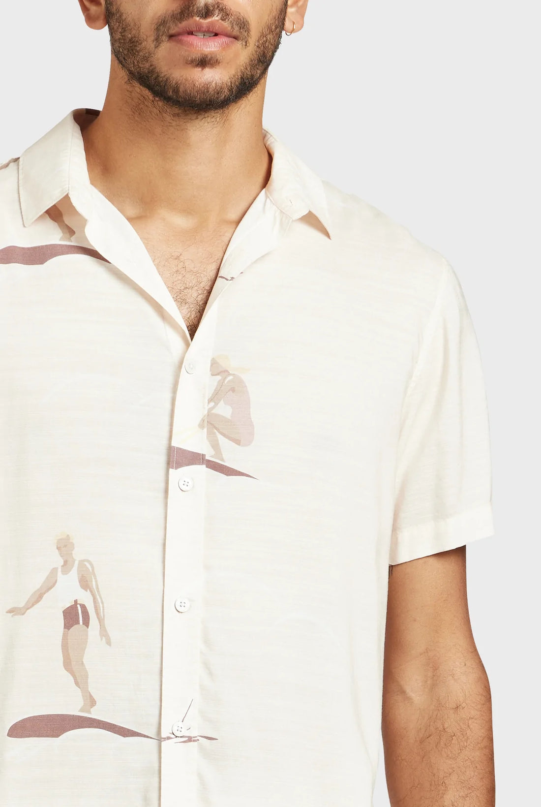 The Academy Brand Herbie Shirt - Salt