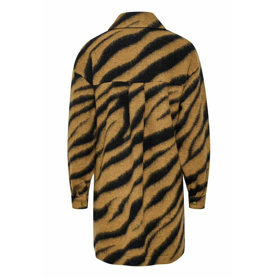 Gestuz OlenaGZ Shirt - Zebra Camel/Black