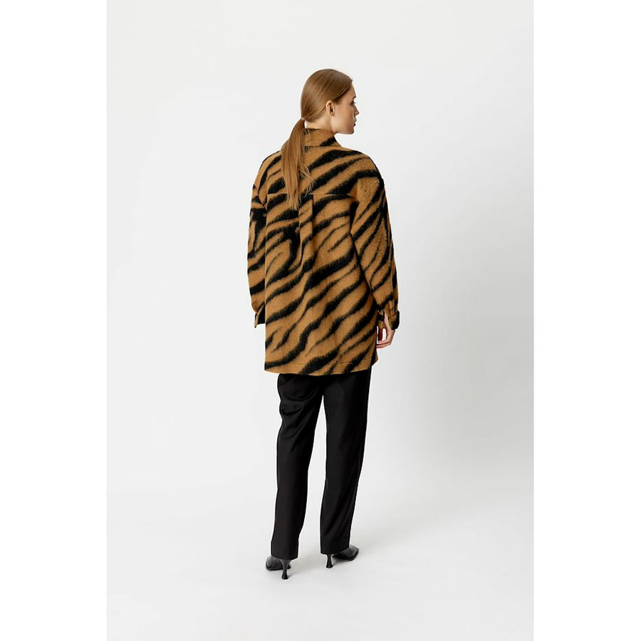 Gestuz OlenaGZ Shirt - Zebra Camel/Black