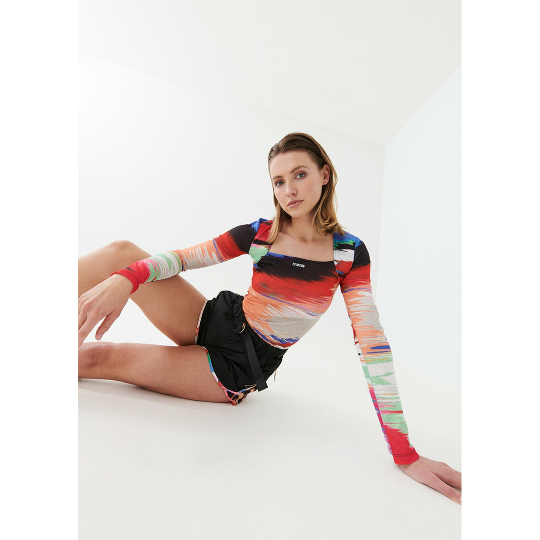 P.E Nation Break Out LS Top - Print