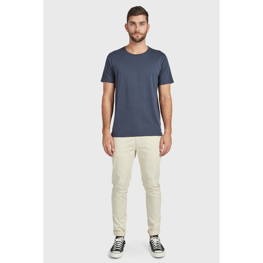 The Academy Brand Blizzard Wash Tee - Navy