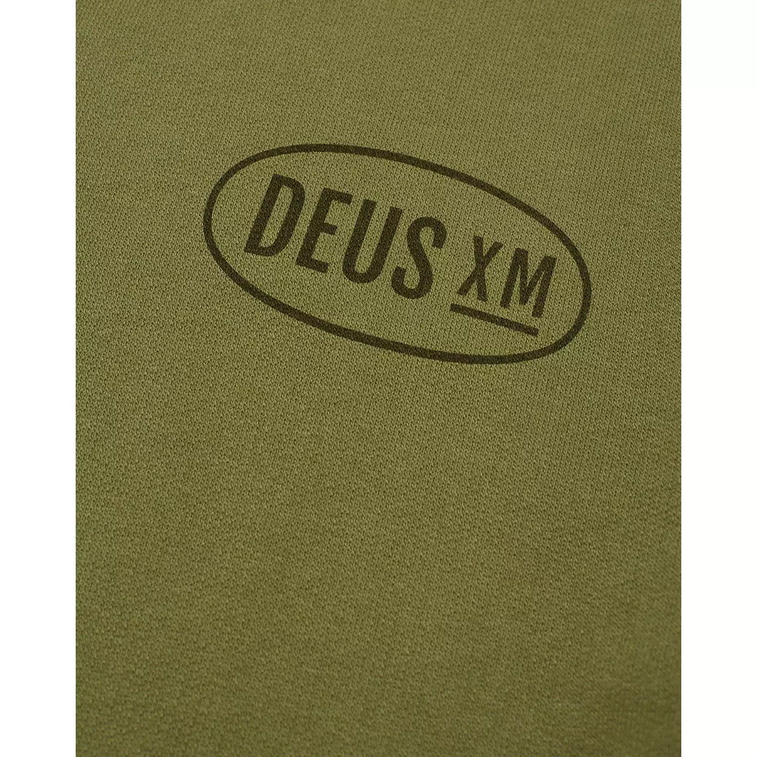 Deus Ex Machina Downtown (Box Fit) Crew - Olive