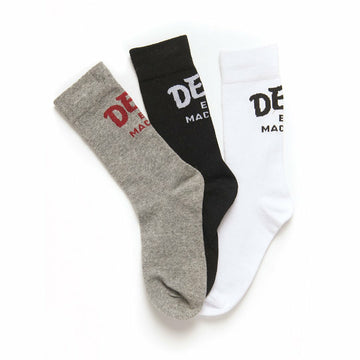 Deus Ex Machina 3 Pack Curvy Sock - Multi