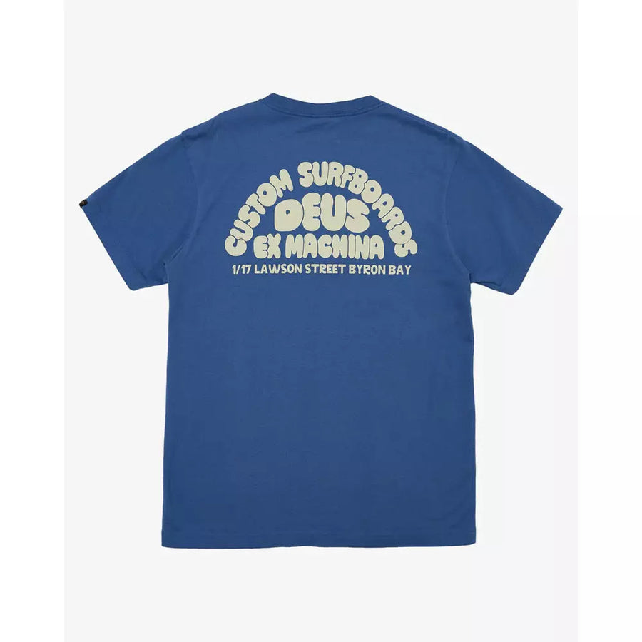 Deus Ex Machina Byron Surf (Regular Fit) Tee - Dusty Blue