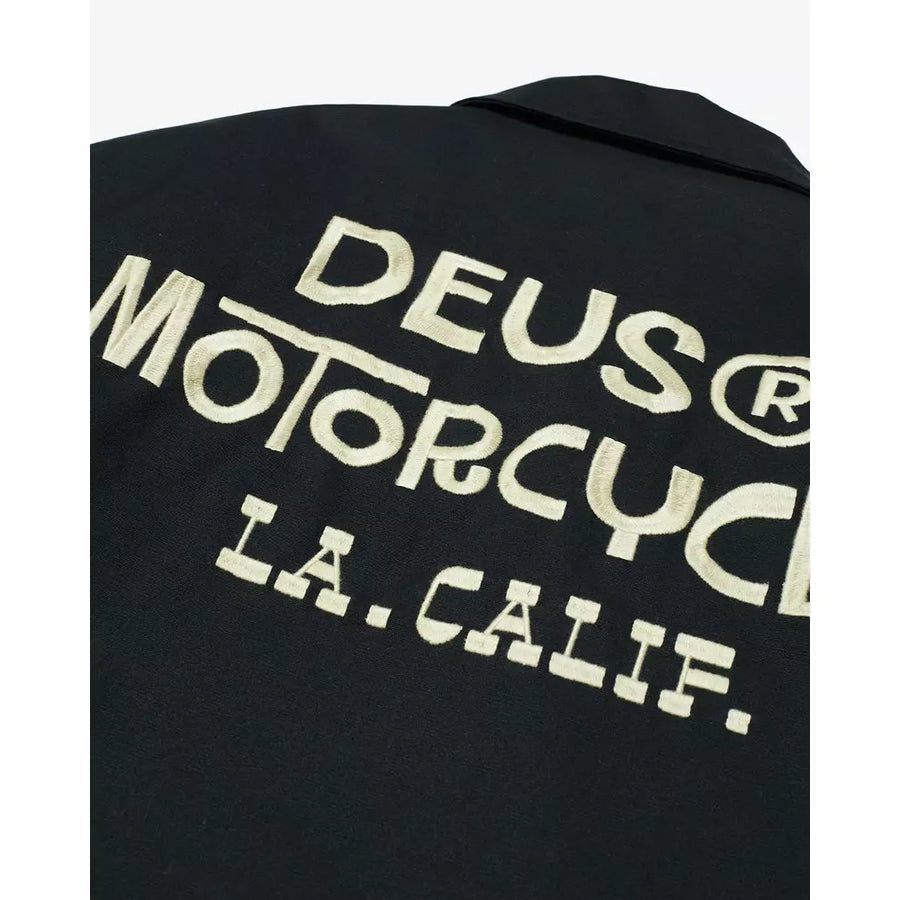 Deus Ex Machina redux coach jacket in black