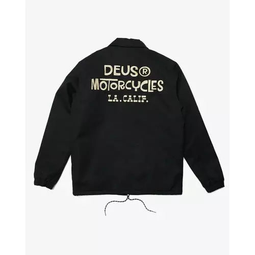 Deus Ex Machina Redux Coach (Classic Fit) Jacket - Black