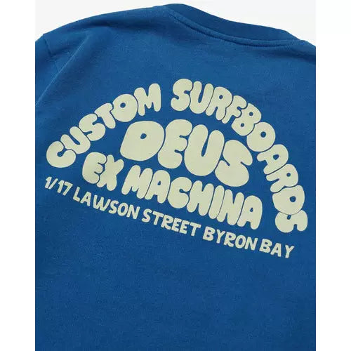 Deus Ex Machina Byron Surf (Regular Fit) Crew - Dusty Blue