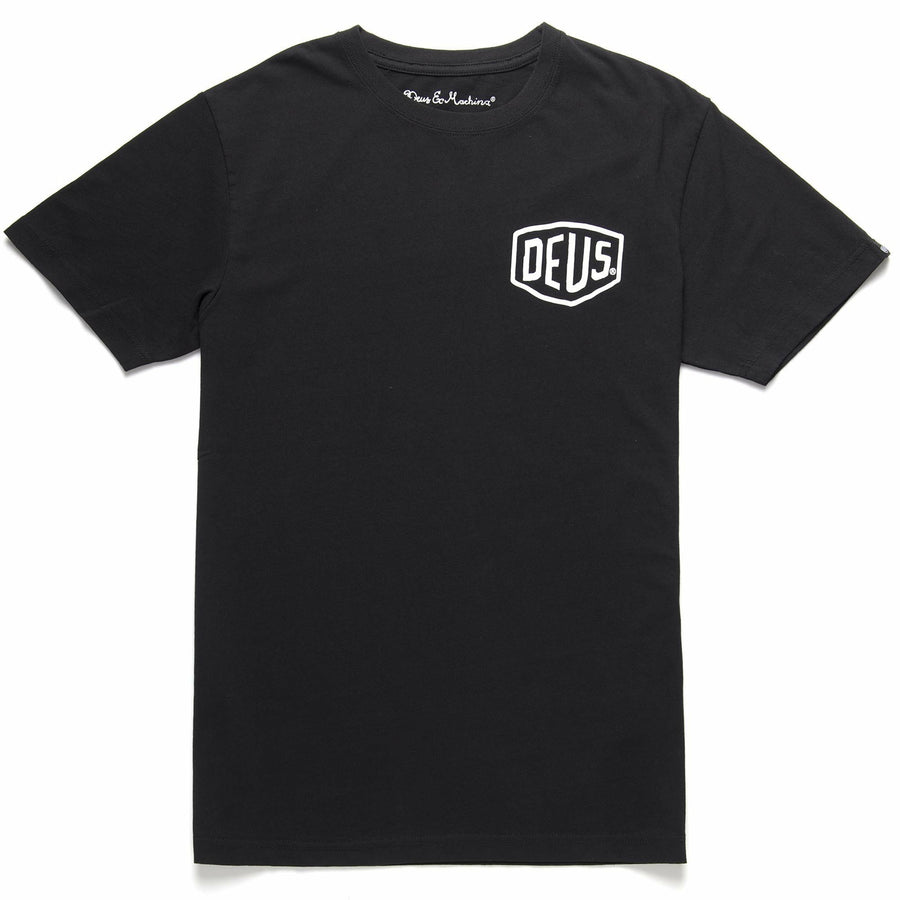 Deus Milano Address Tee - Black