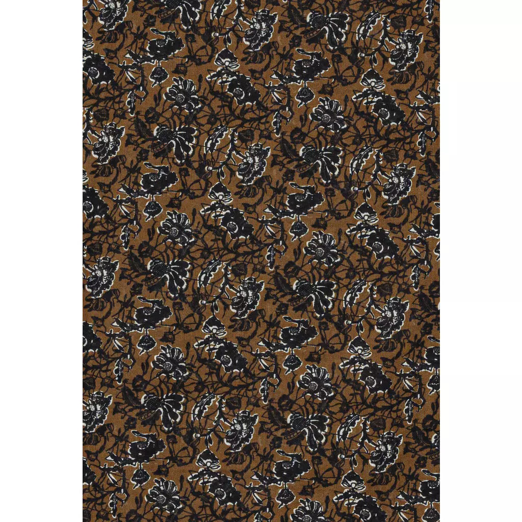 Remain Ashley Dress - Holiday Floral Brown