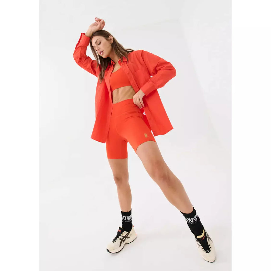 P.E Nation Interval Shirt - Cherry Tomato