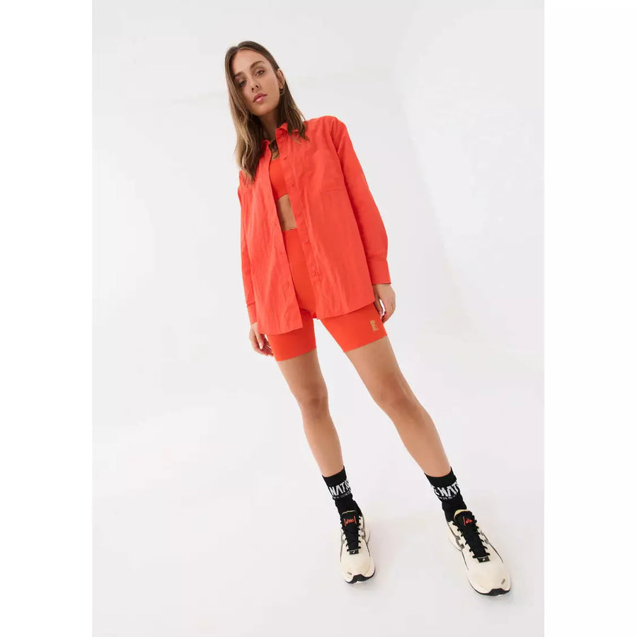 P.E Nation Interval Shirt - Cherry Tomato