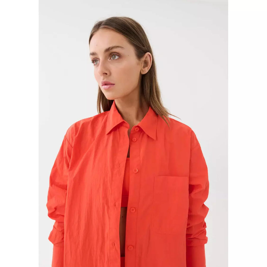 P.E Nation Interval Shirt - Cherry Tomato